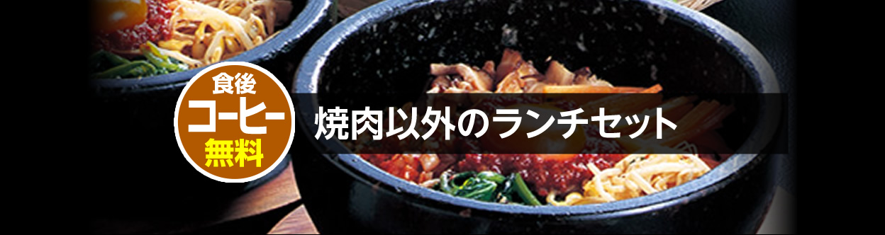 焼肉以外のランチセット